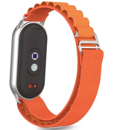 Tech-Protect kellarihm Nylon Pro Xiaomi Smart Band 8/9/10, oranž
