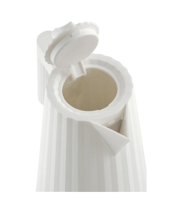 Alessi Plissé 1,7L, valge veekeetja