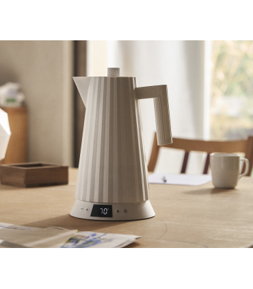 Alessi Plissé 1,7L, valge veekeetja