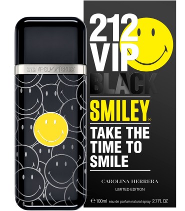 Carolina Herrera 212 VIP Black Smiley EDP (100mL)