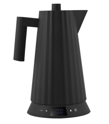 Alessi Plissé 1,7L, must veekeetja