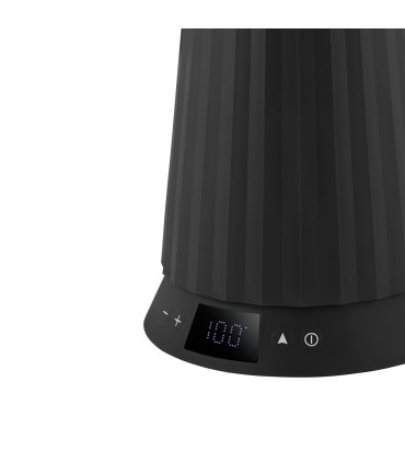 Alessi Plissé 1,7L, must veekeetja