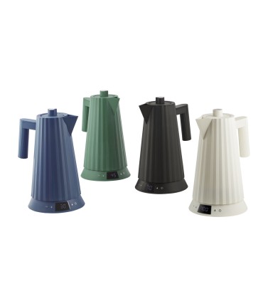 Alessi Plissé 1,7L, must veekeetja