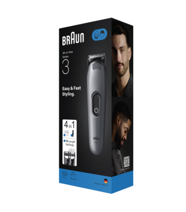 Braun AIO3500 Series3, 4 in1 Face&Head