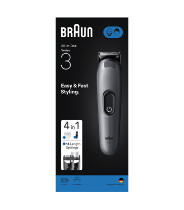 Braun AIO3500 Series3, 4 in1 Face&Head