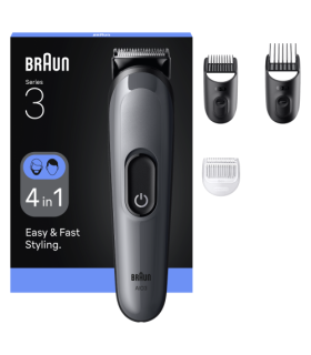 Braun AIO3500 Series3, 4 in1 Face&Head