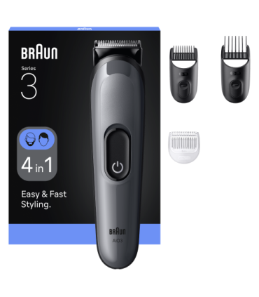 Braun AIO3500 Series3, 4 in1 Face&Head