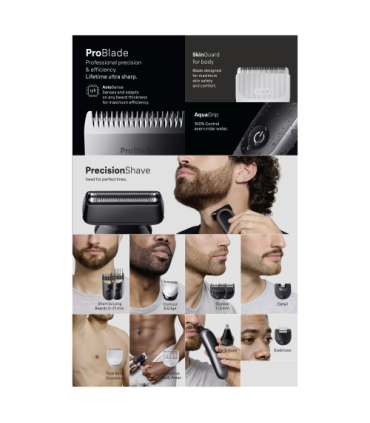 Braun AIO7560 Series 7 PRO Multi-groom, 13in1 