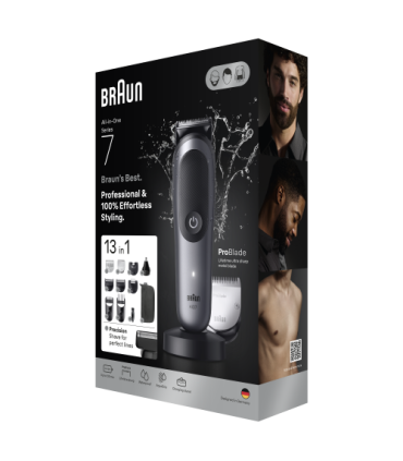 Braun AIO7560 Series 7 PRO Multi-groom, 13in1 