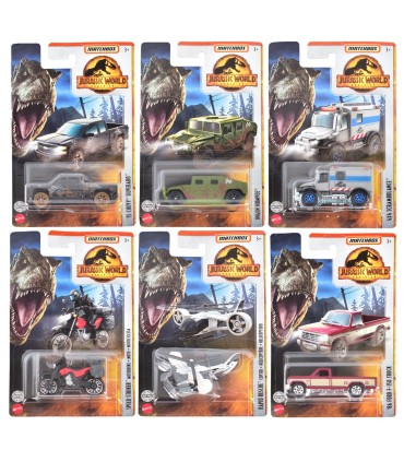 Matchbox Jurassic World autod