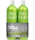 Tigi Bed Head Urban Anti+Dotes Re-Energize Duo (2x750mL)