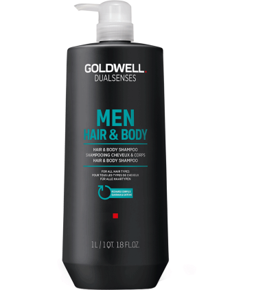 Goldwell DS Men Hair & Body Shampoo (1000mL)
