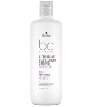 Schwarzkopf Professional Bonacure Clean Balance Deep Cleansing Shampoo (1000mL)