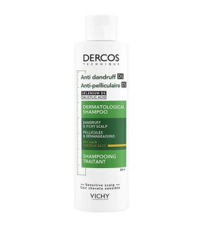 Vichy Dercos Anti-dandruff Shampoo (200mL) Normal to oily hair