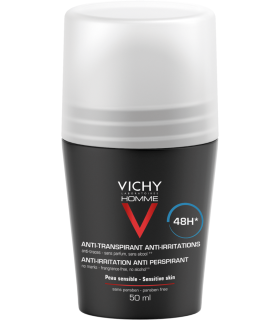 Vichy Homme 48h Anti-Irritation Roll-on Deodorant (50mL)