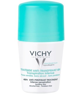 Vichy 48h Roll-On Deodorant (50mL) Sensitive Skin