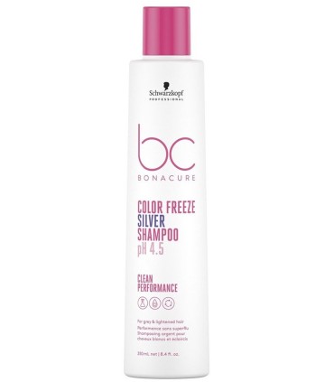 Schwarzkopf Professional Bonacure Color Freeze Silver Shampoo (250mL)