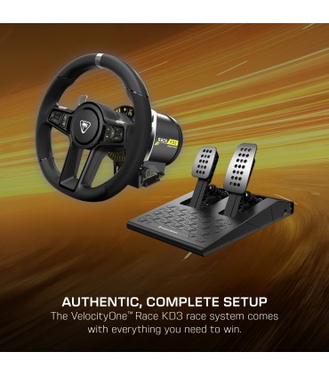 Turtle Beach mängurool + pedaalid VelocityOne Race Set KD3 Xbox