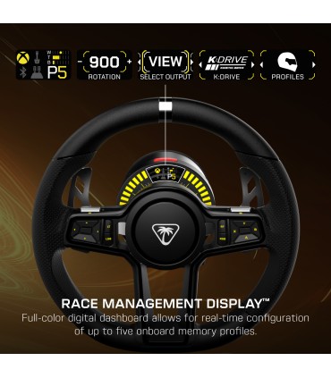 Turtle Beach mängurool + pedaalid VelocityOne Race Set KD3 Xbox