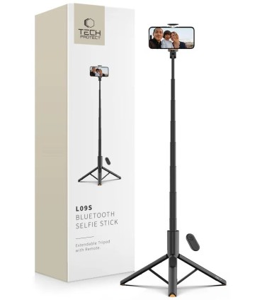 Tech-Protect statiiv-käsistatiiv L09S, must