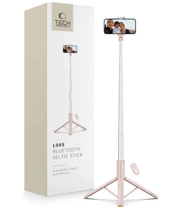 Tech-Protect statiiv-käsistatiiv L09S, roosa