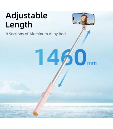 Tech-Protect statiiv-käsistatiiv L09S, roosa