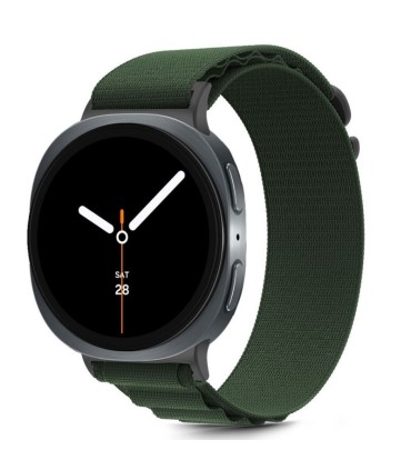 Tech-Protect kellarihm Nylon Pro Samsung Galaxy Watch8/8 Classic 40/44/46mm, army green