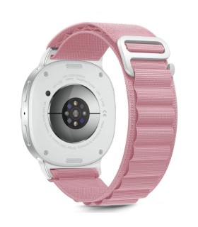 Tech-Protect kellarihm Nylon Pro Samsung Galaxy Watch8/8 Classic 40/44/46mm, roosa