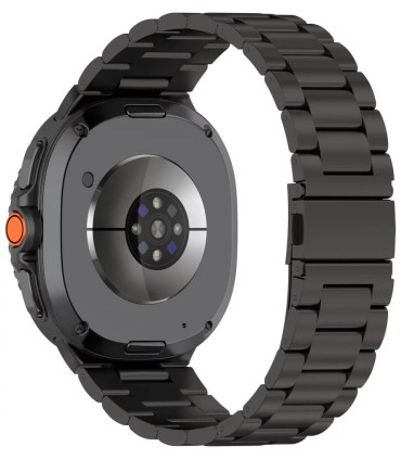 Tech-Protect kellarihm Stainless Samsung Galaxy Watch8/8 Classic 40/44/46mm, must