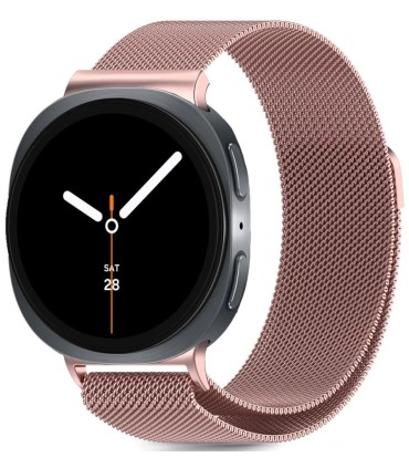 Tech-Protect kellarihm MilaneseBand Samsung Galaxy Watch8/8 Classic 40/44/46mm, rose gold