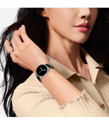 Tech-Protect kellarihm Nylon Stripe Samsung Galaxy Watch8/8 Classic 40/44/46mm, must/oranž