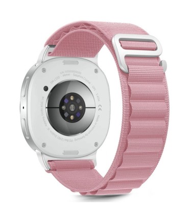 Tech-Protect kellarihm Nylon Pro Samsung Galaxy Watch8/8 Classic 40/44/46mm, roosa