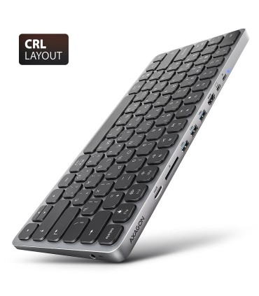 AXAGON Keyboard + I/O HUB 9IN1/0.6M HMC-KB-CRL