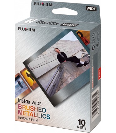 Fujifilm Instax Wide 1x10 Brushed Metal