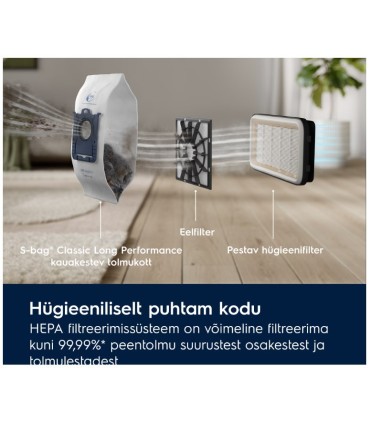 Electrolux EB51A3WB Animal 500, pruun