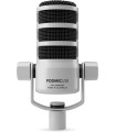 Rode mikrofon PodMic USB, valge