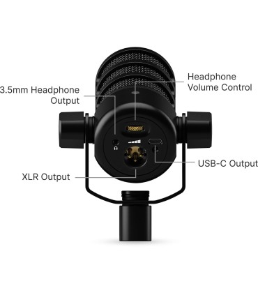 Rode mikrofon PodMic USB, valge
