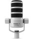 Rode mikrofon PodMic USB, valge