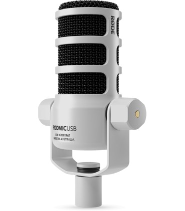 Rode mikrofon PodMic USB, valge