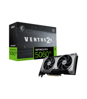 MSI NVIDIA GeForce RTX 5060 Ti 16G Ventus 2X OC Plus 16GB GDDR7