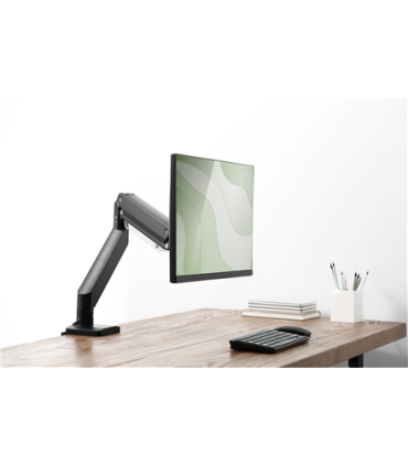 Digitus Desk Mount Universal Single Monitor Mount with Gas Spring and Clamp Mount