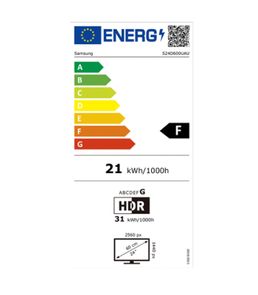 Samsung LS24D600UAUXEN 24"