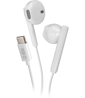 SBS kõrvaklapid Studio Mix 65c USB-C, valge