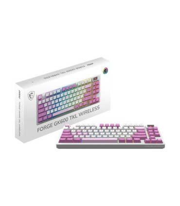 MSI Gaming Violet US Forge GK600 TKL W