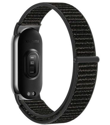 Tech-Protect kellarihm Nylon Xiaomi Smart Band 8/9/10, must