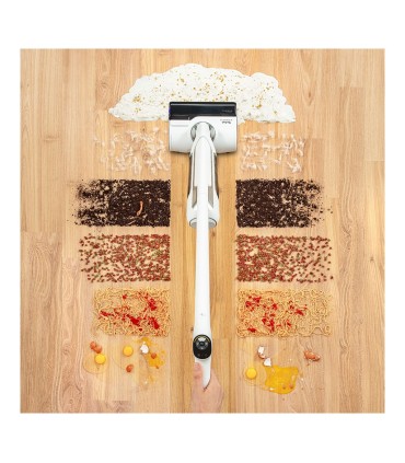 Tefal GF7540 X-Clean 10, märg- ja kuivpuhastus, valge