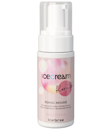 Inebrya Ice Cream Keratin Toning Mousse (150mL)