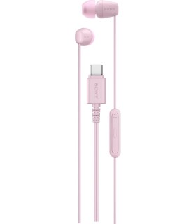 Sony kõrvaklapid + mikrofon IER-EX15C, roosa