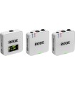 Rode juhtmevaba mikrofon Wireless GO Gen 3, valge