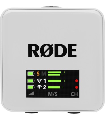 Rode juhtmevaba mikrofon Wireless GO Gen 3, valge